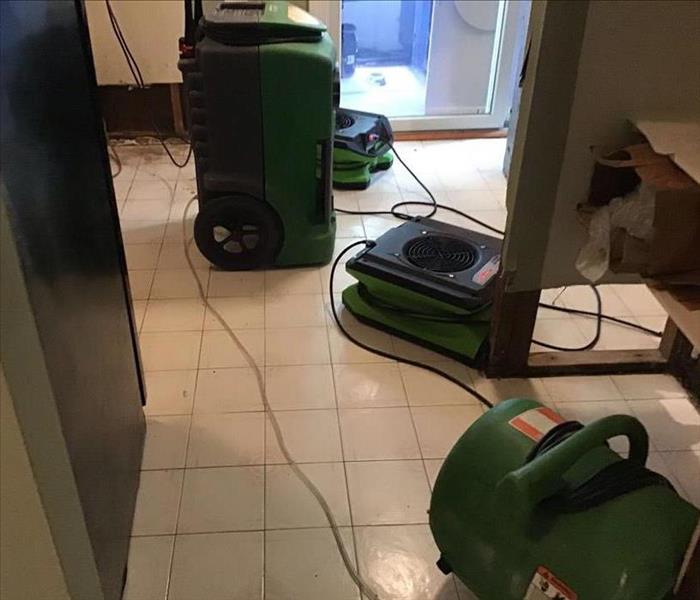 water damage cleanup